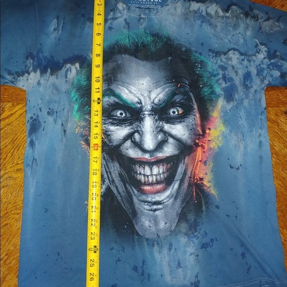 Injustice gods among us joker face shirt men’s L - Picture 3 of 6